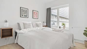 2 soveværelser, skrivebord, strygejern/strygebræt, Wi-Fi