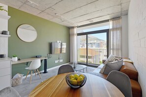 Vue depuis l’hébergement 