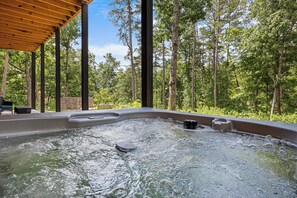 Baignoire à remous extérieure