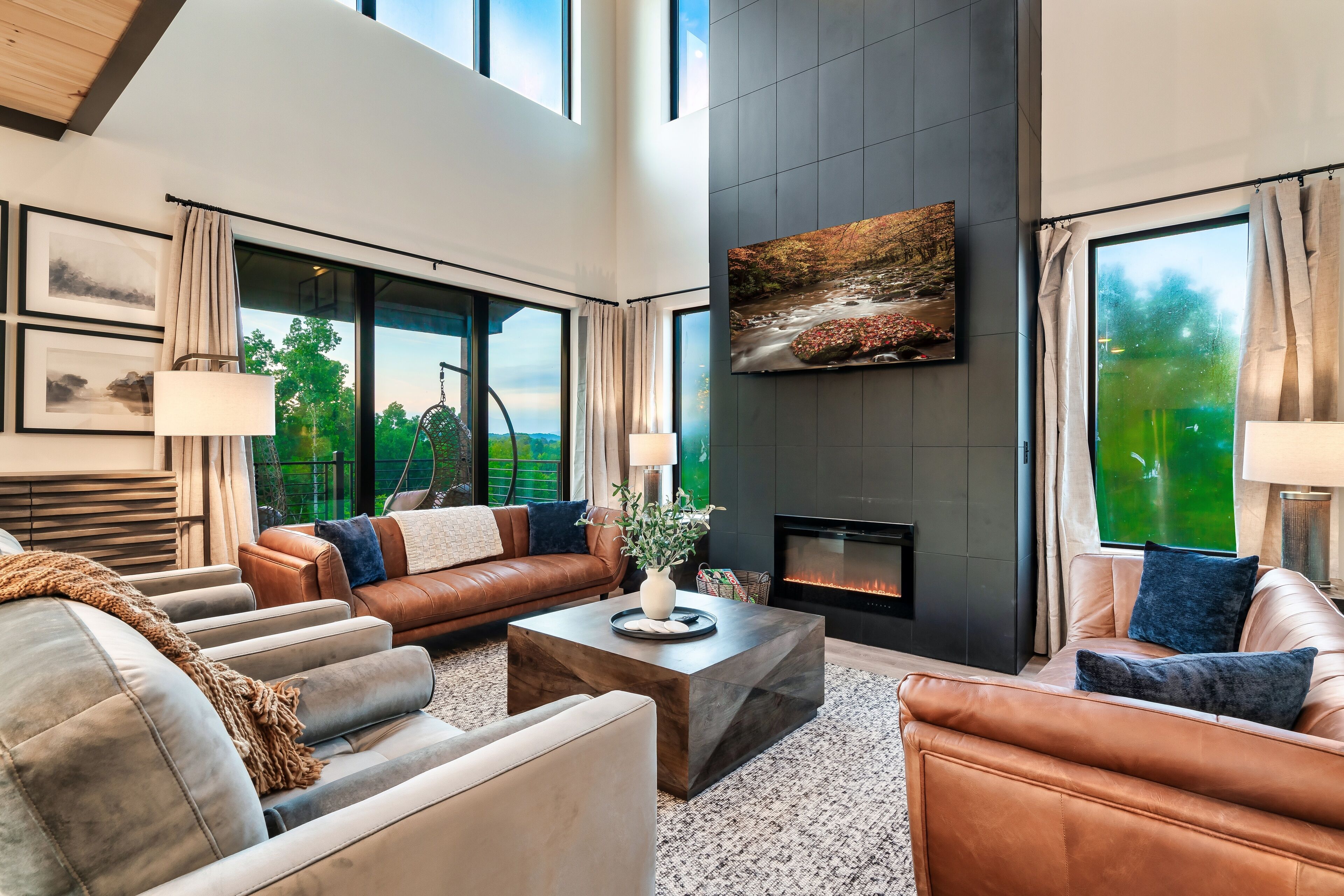 Älytelevisio, takka