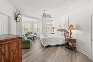 4 bedrooms, iron/ironing board, free WiFi, bed sheets - Barefoot 731 4Br Mobility access w/Roll-in-Shower (North Myrtle Beach)