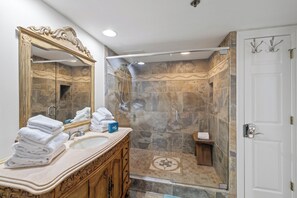 Dusche, Handtücher