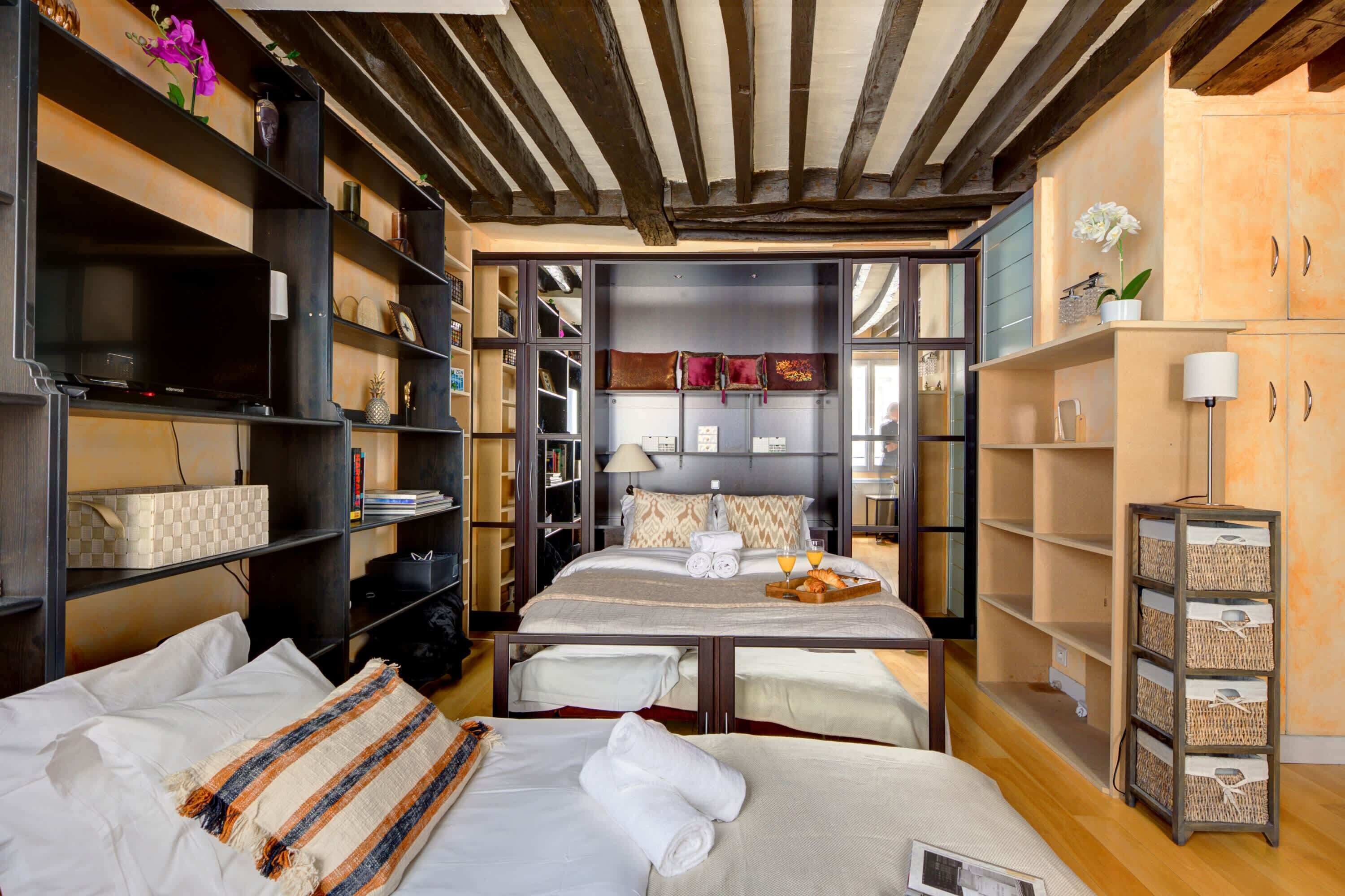 Desk, iron/ironing board, travel crib, free WiFi