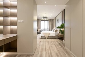 1 Schlafzimmer, Schreibtisch, Bügeleisen/Bügelbrett, WLAN