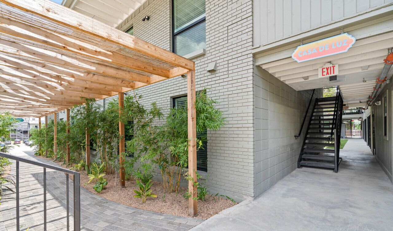 Enjoy good eats at your fingertips! Casa De Luz is in the same building as us!
