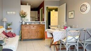 Living area - Flat in the heart of Les Sables - 4 people (Les Sables-d´Olonne)