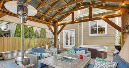 Pool, Hot Tub + Fire Pit: Family Home By U of O!