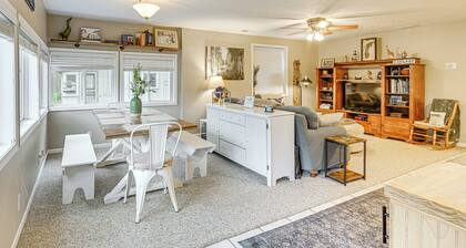 2 Fire Pits & Lake Access: Cozy Mecosta Getaway!