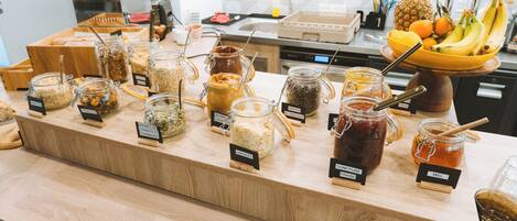 Breakfast buffet