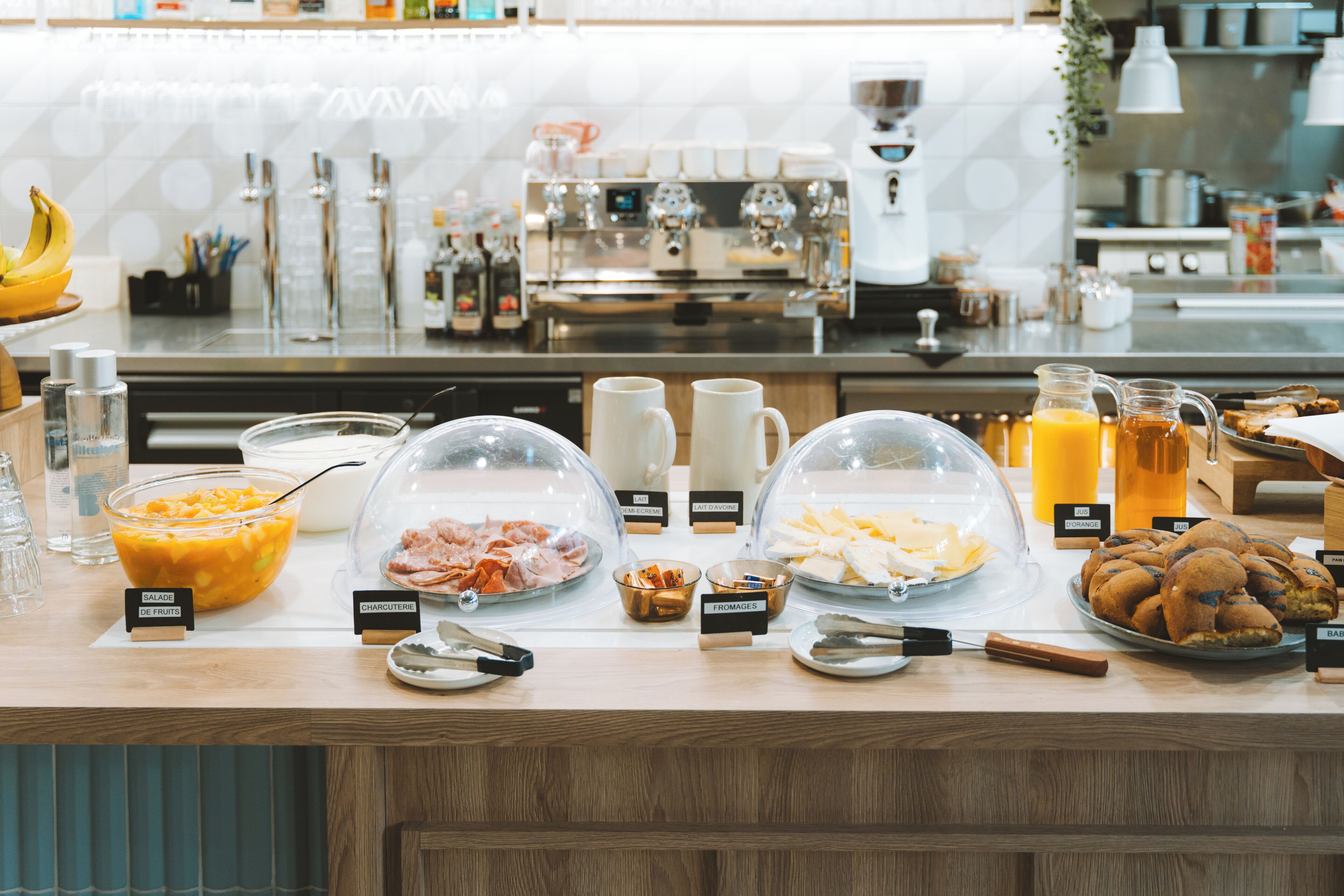 Daily continental breakfast for a fee