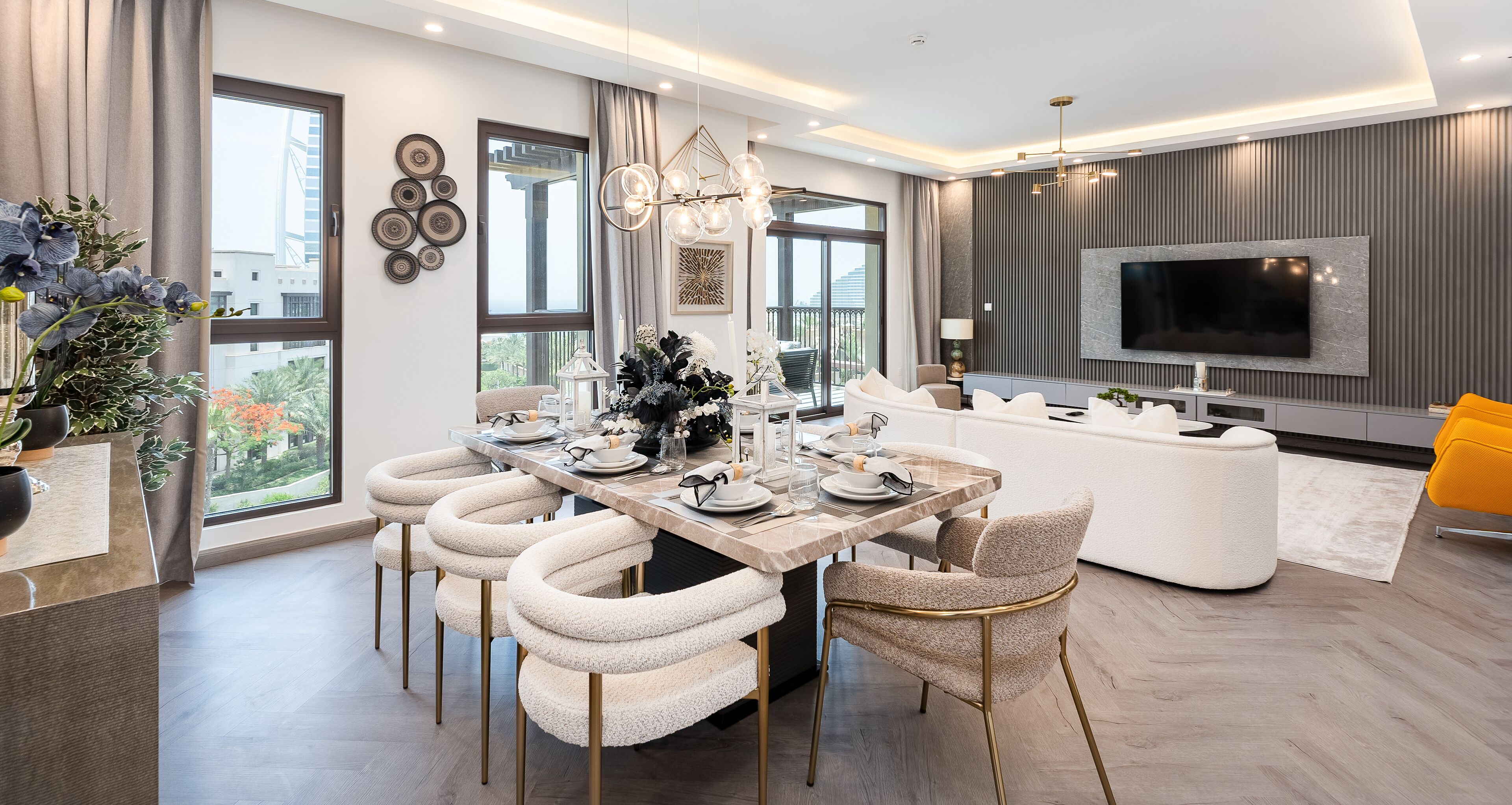 ซิกเนเจอร์อพาร์ทเมนท์, 4 ห้องนอน, ริมชายหาด | บริการอาหารในห้องพัก