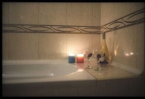 Shower, towels, toilet paper