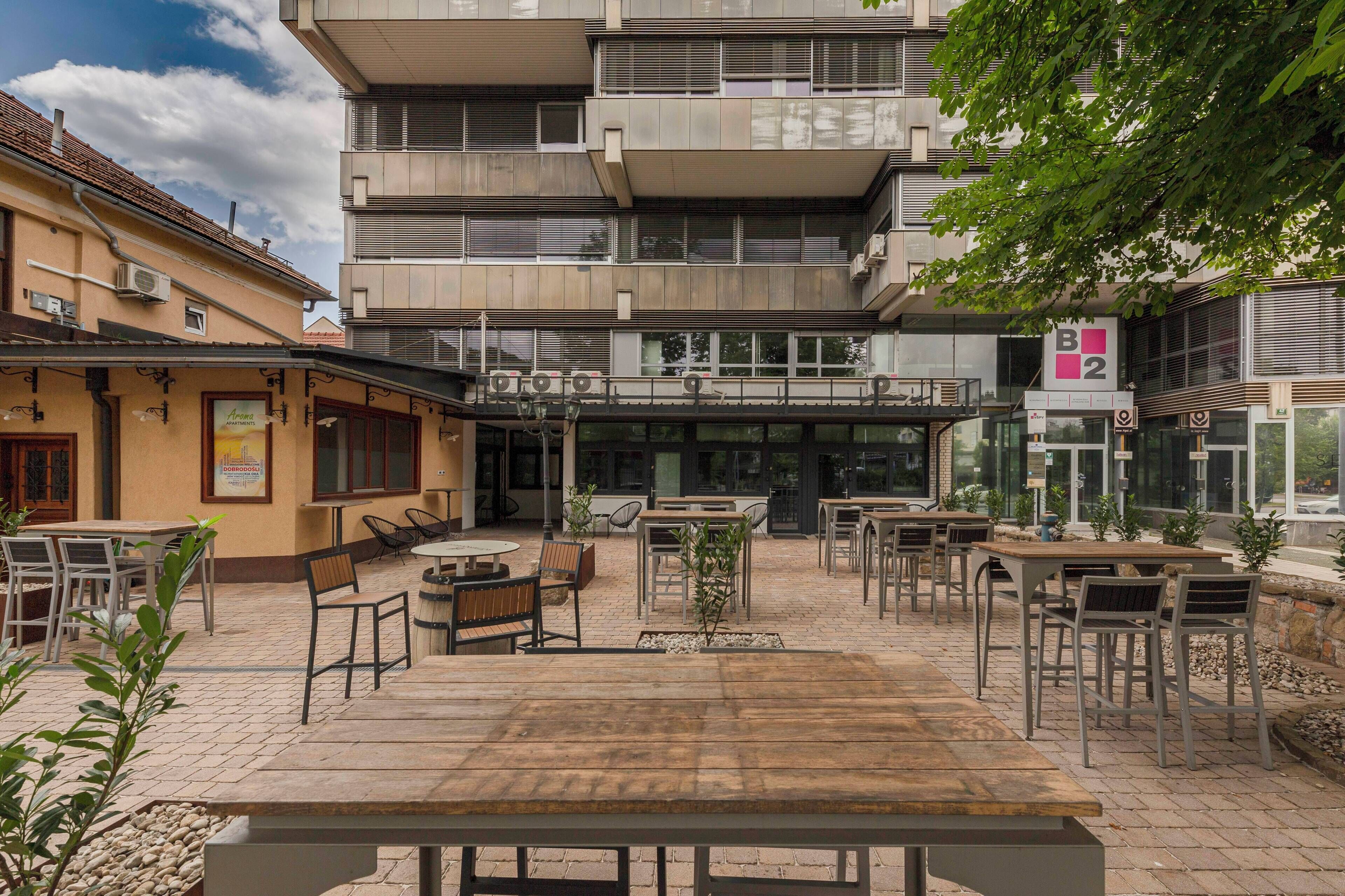 Restaurante al aire libre