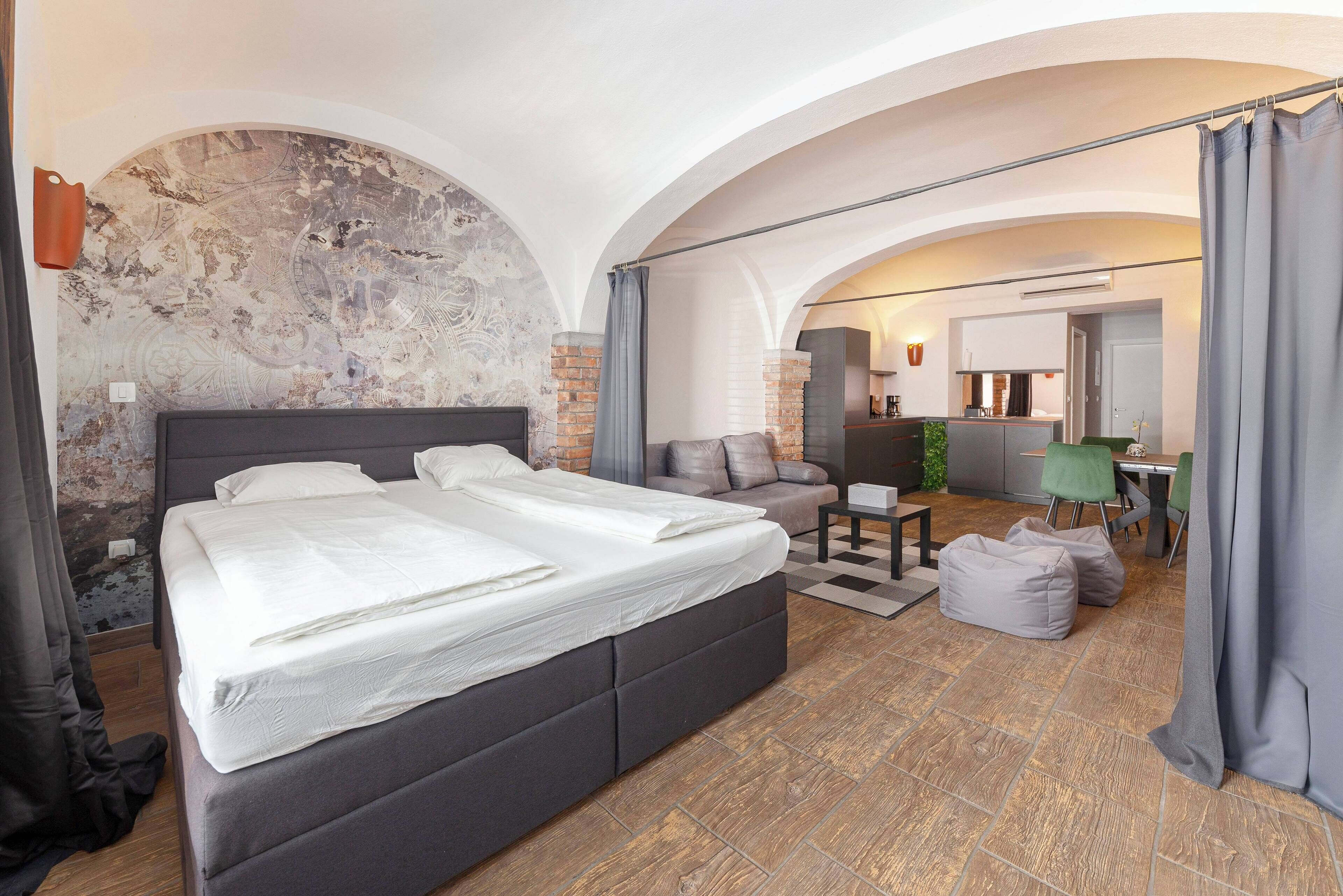 1 soverom, wi-fi og sengetøy