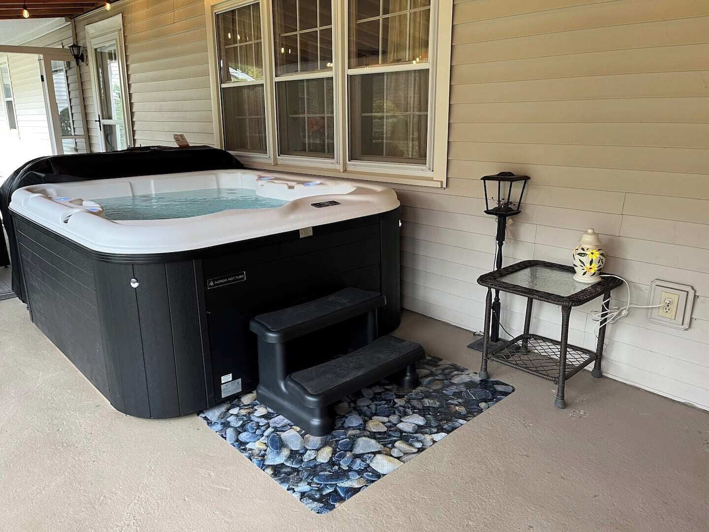 Bañera de hidromasaje interior