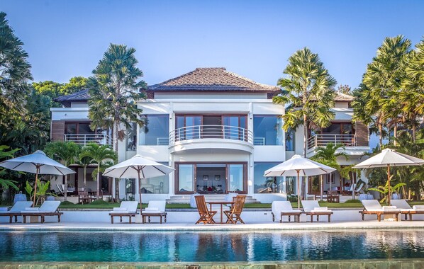 Pool - Villa Lucia, Bali - White, Bright and Stunning! (Candidasa)