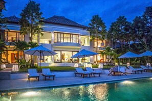 Pool - Villa Lucia, Bali - White, Bright and Stunning! (Candidasa)