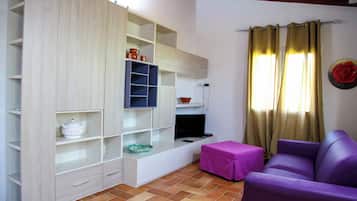 Apartment, Sea View | Living area