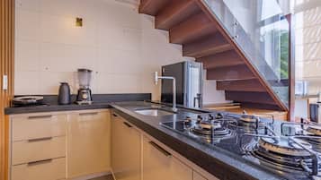 基本公寓 | 私人廚房 | 咖啡機/沖茶器、電熱水壺、廚房用具/餐具/器皿