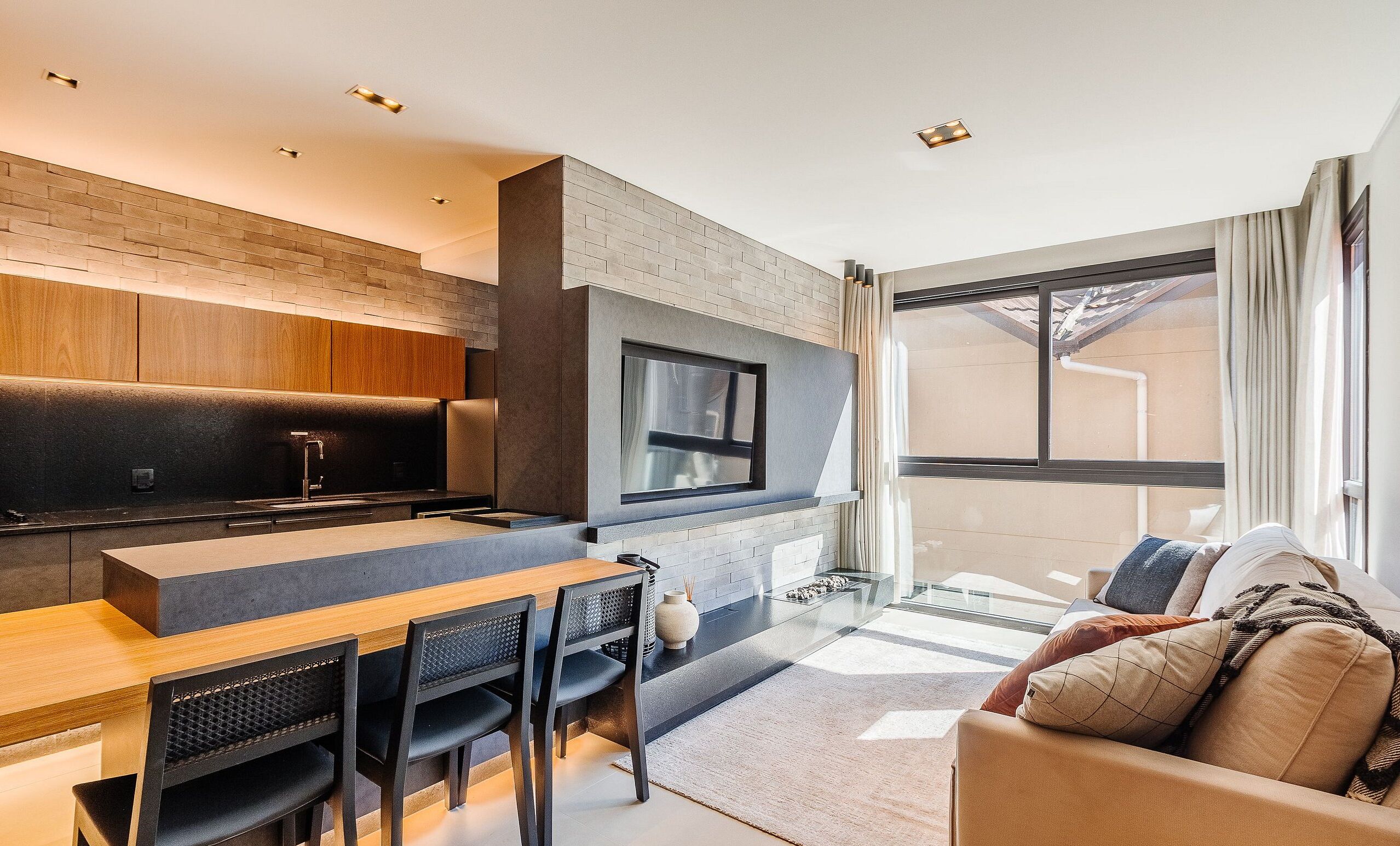 Lägenhet Basic | Vardagsrum | Smart-tv