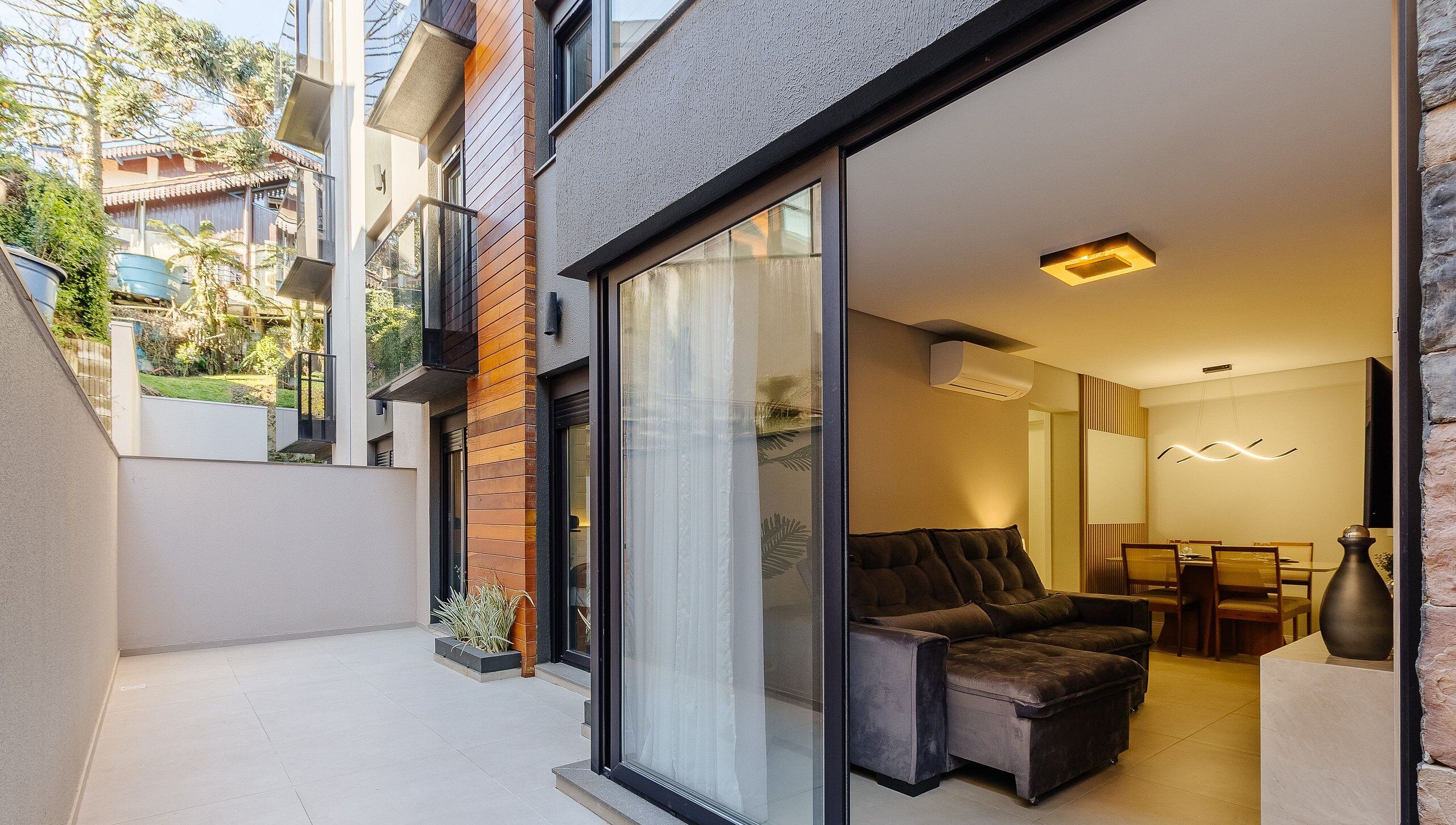 Apartamento básico | Restaurante al aire libre