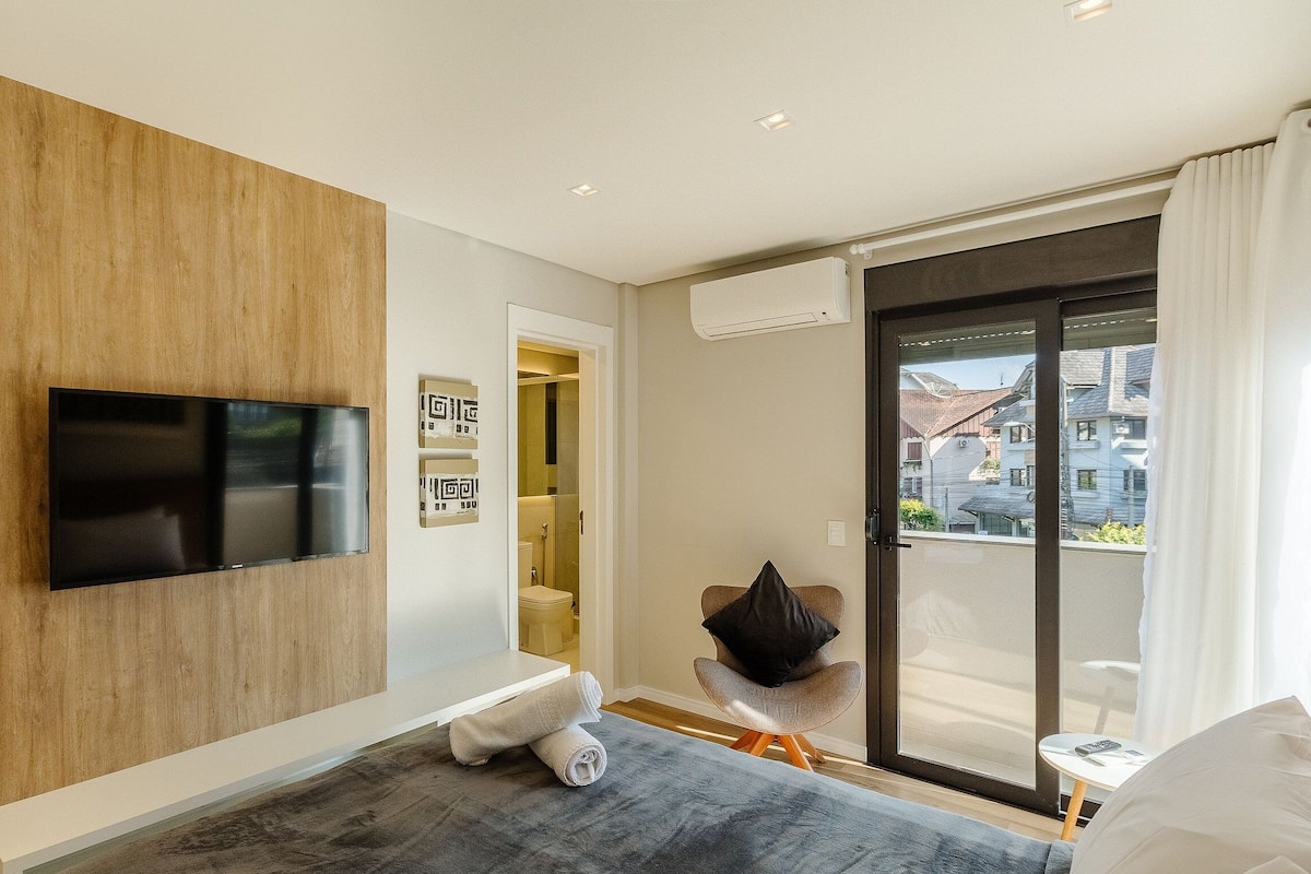 Apartamento | 2 quartos, ferros/tábuas de passar roupa, Wi-Fi de cortesia