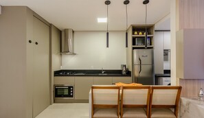 Apartamento básico | Cocina privada | Frigorífico