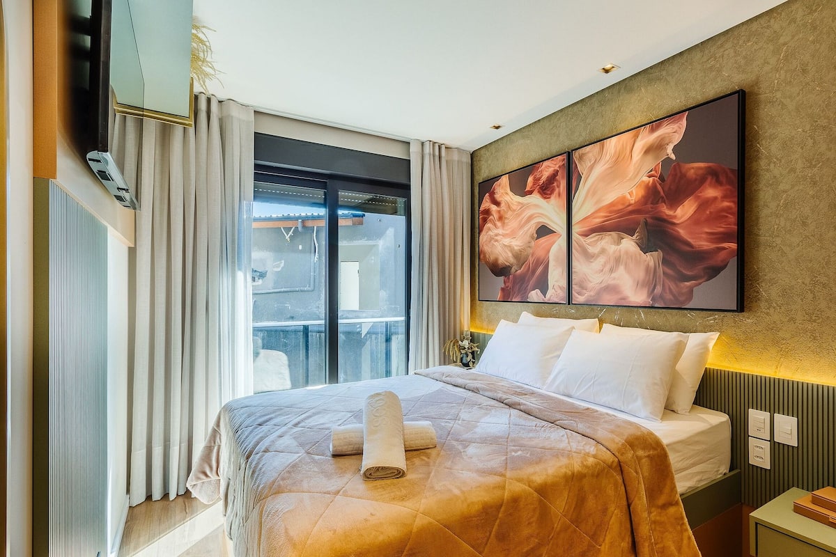 Apartamento básico | 2 quartos, ferros/tábuas de passar roupa, Wi-Fi de cortesia