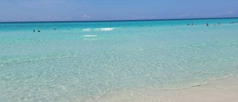 Sun-loungers, beach towels