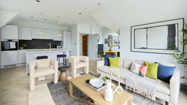 Apartamento (2 Bedrooms) | Zona de estar