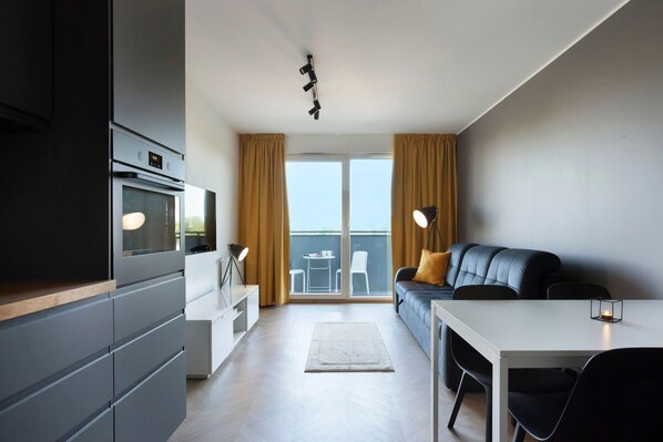 Room - Elite Apartments Letnica Superior Balkon Dwie Oddzielne Sypialnie Przy PLA Y (Gdansk)