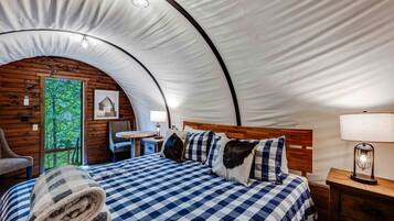 1 habitación y ropa de cama