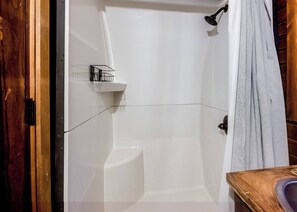 Shower, towels