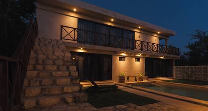 Casa Ideal Para Familias y Viaje con Amigos, muy Privada. Cerca de Chichen ItzĂĄ