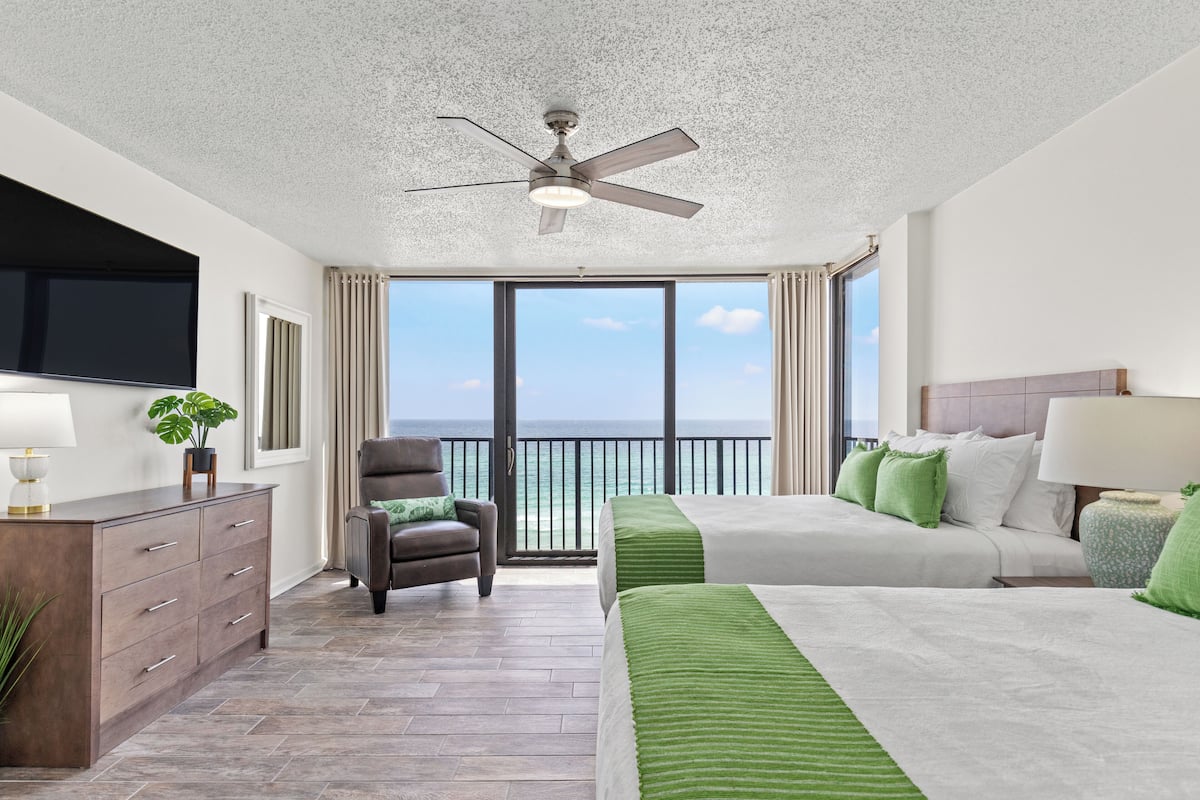 Condo, vista a la playa | 1 habitación, camas extra, wifi gratis y ropa de cama
