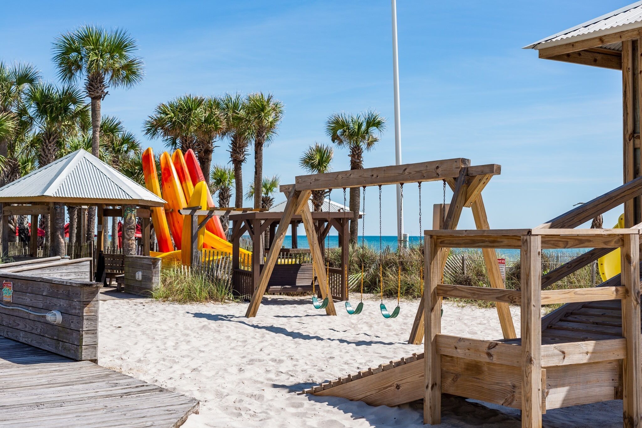 Children's play area - outdoor