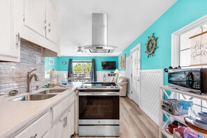 Condo, Multiple Beds (200 Steps to the Beach) | Private kitchen | Oven, toaster - 200 Steps to the Beach (Miramar Beach)