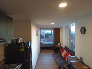 Interior - Cozy Loft in Bogotá with great view (Bogotá)