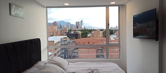 Cozy Loft in Bogotá with great view