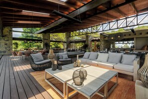 Ferienhaus, Bergblick | Wohnzimmer