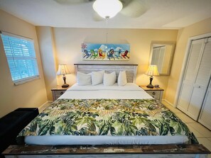 2 quartos, acesso à internet, roupa de cama