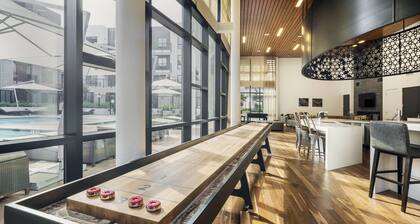 Luxury 1-bedroom apartment in San Jose Downtown with Great View, Gym, Pool, WiFi
