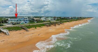 Flagler Beach! 1-BR Condo with Ocean Views, King Bed & Outdoor Shower