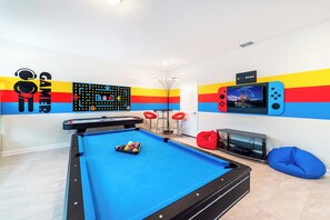 Games room - Spacious villa with 10 bedrooms 4508 (Kissimmee)