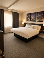 City Studio | Premium bedding, down comforters, memory foam beds, free WiFi