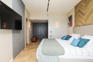 1 bedroom, iron/ironing board, WiFi, bed sheets - K Apartment Front Beach Netanya (Netanya)