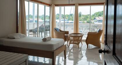 Los Balcones over the sea