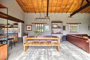 Dining room - Casa Estrella Mountain view (Malinalco)