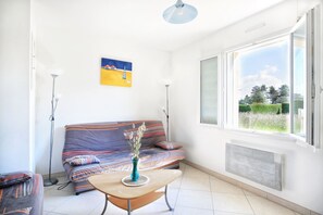 TV, fireplace, stereo - Les PerceNeige - Maison 85 m² à Port-Bail-Sur-Mer (Portbail)