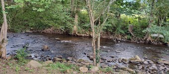 Delightful campground in Andrews on the river.